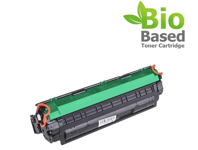 compatible toner cartridge for hp cb435a bio based bk