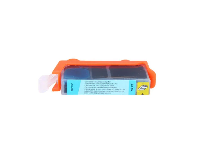 compatible inkjet cartridge for canon cli 126 cy