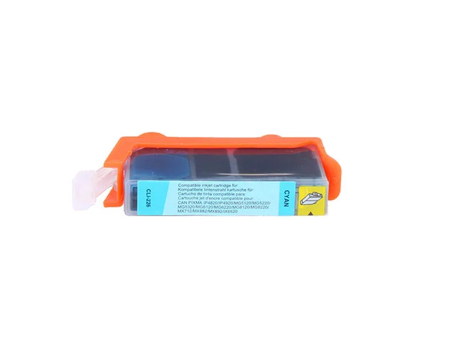 compatible inkjet cartridge for canon cli 221 cy
