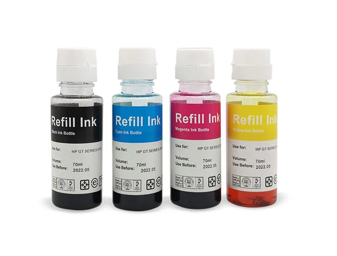 refill ink for hp gt series dye
